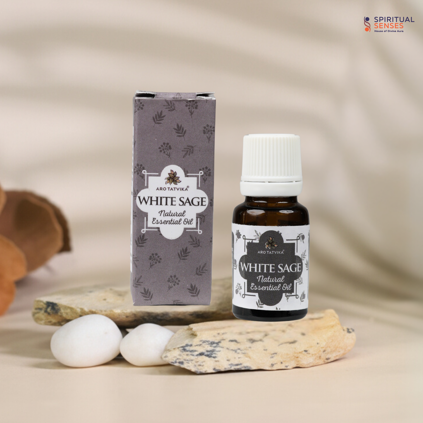 White Sage Essential Oil for Cleanse Negative Energy | 100% Pure