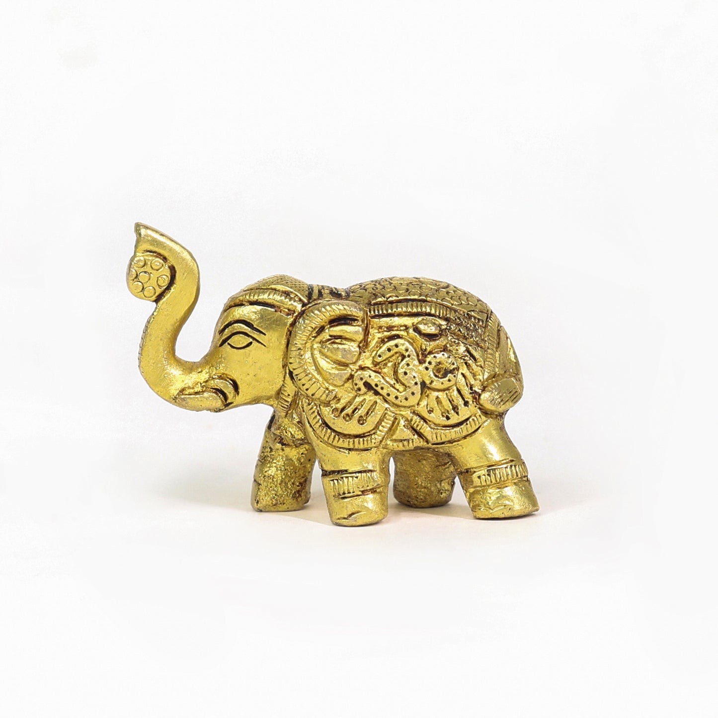 Brass Elephant / Haati Statue