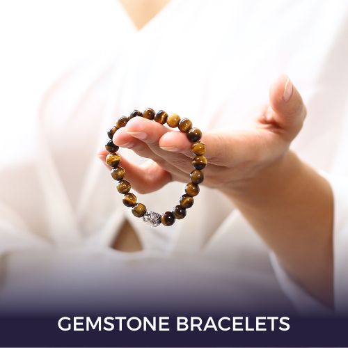 Gemstone bracelets 
