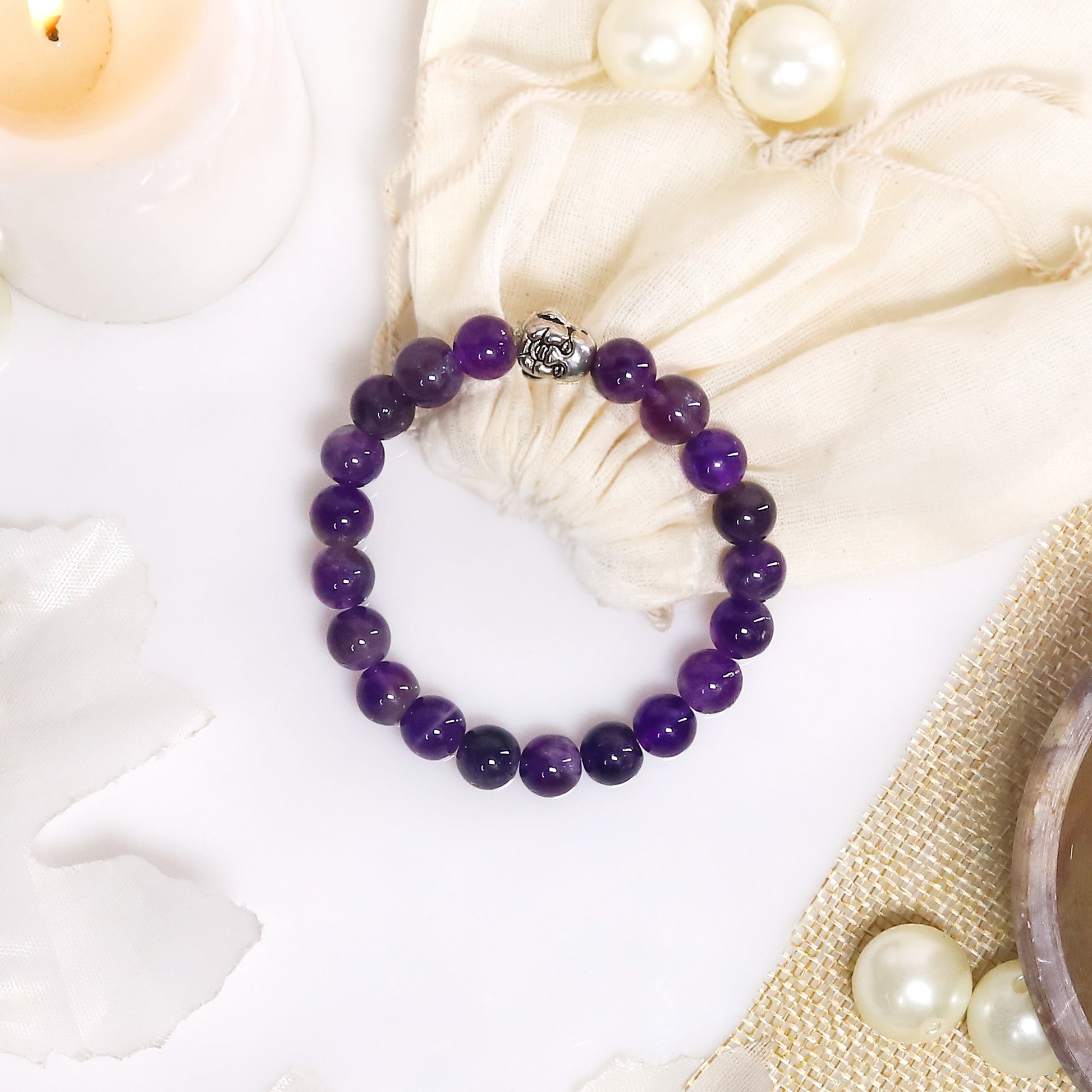 amethyst bracelet