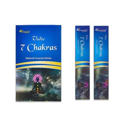 7 chakra agarbatti natural incense sticks