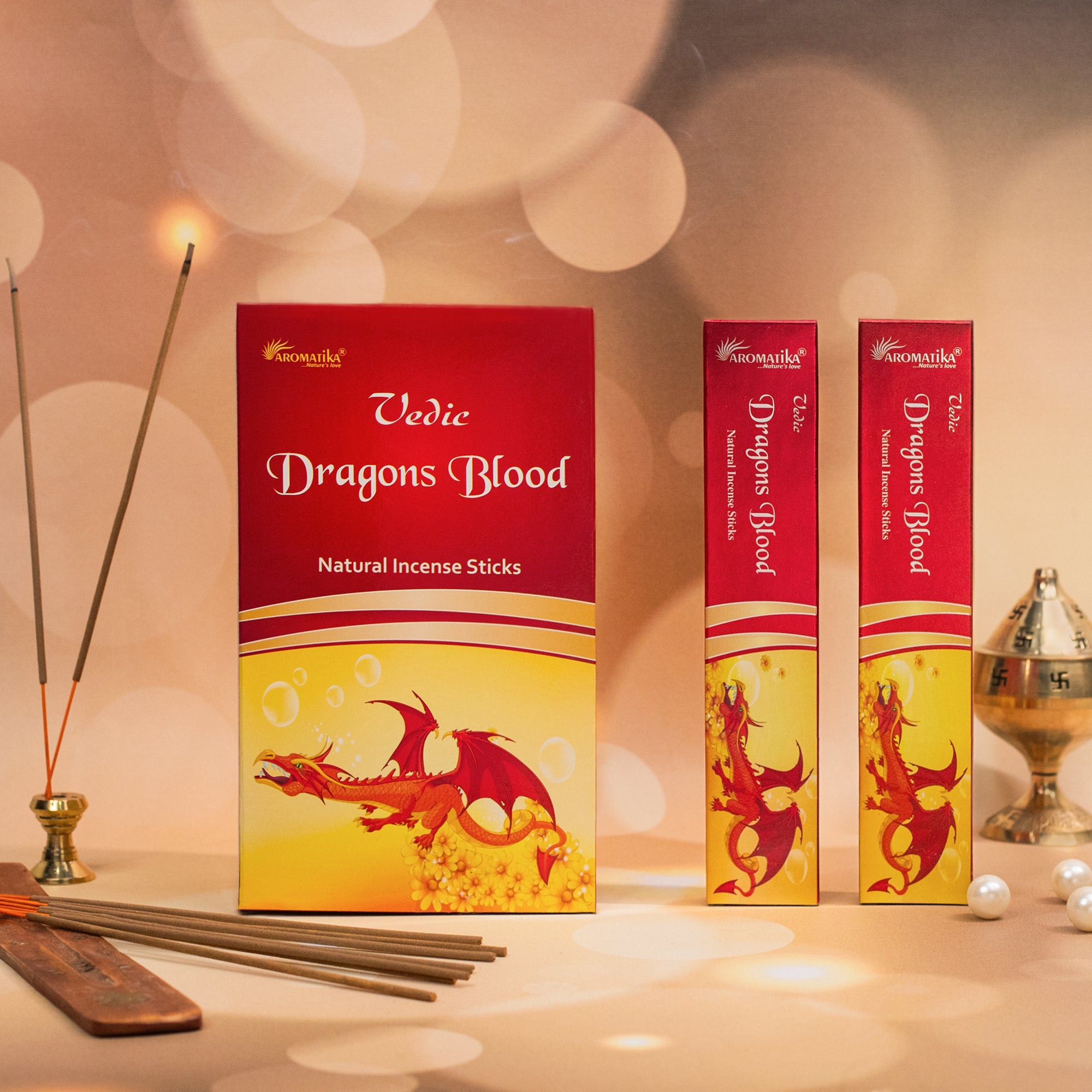 vedic dragon's blood incense sticks 