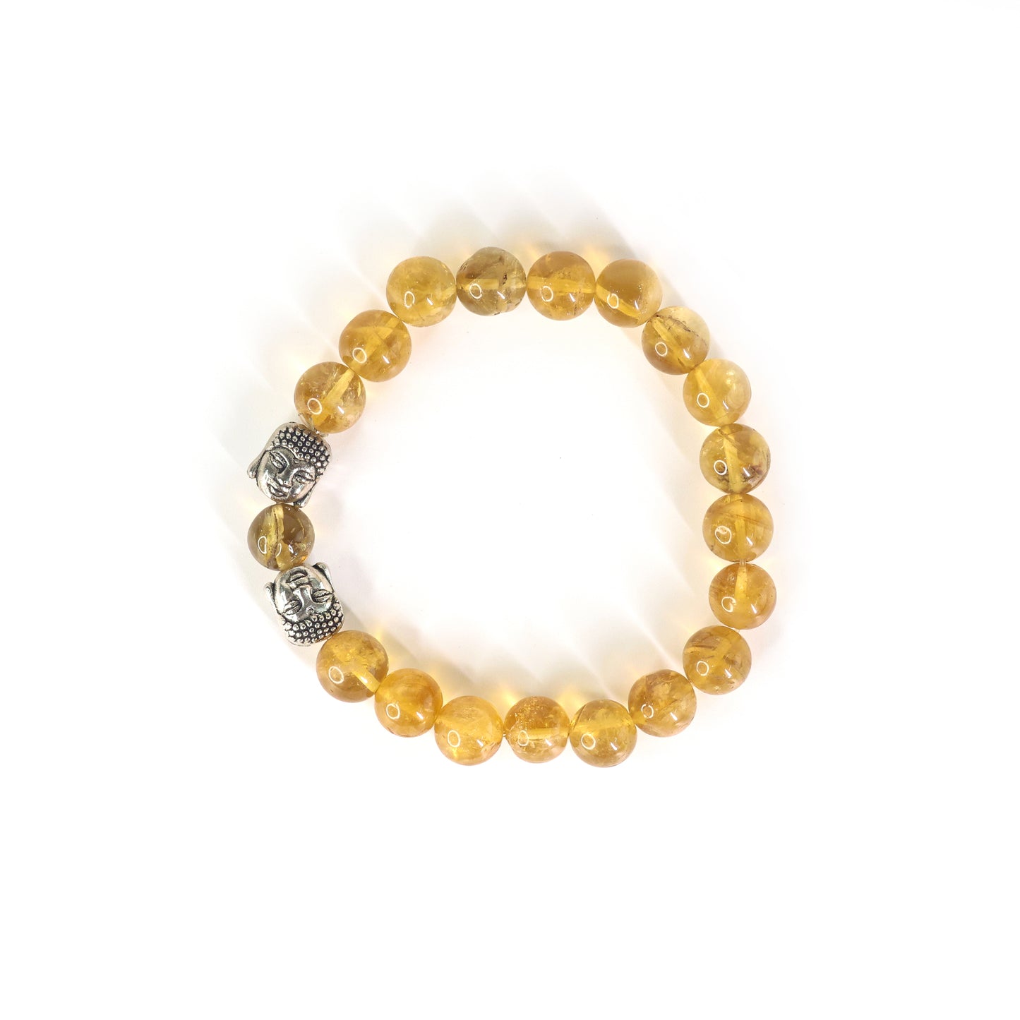 Citrine Bead Bracelet