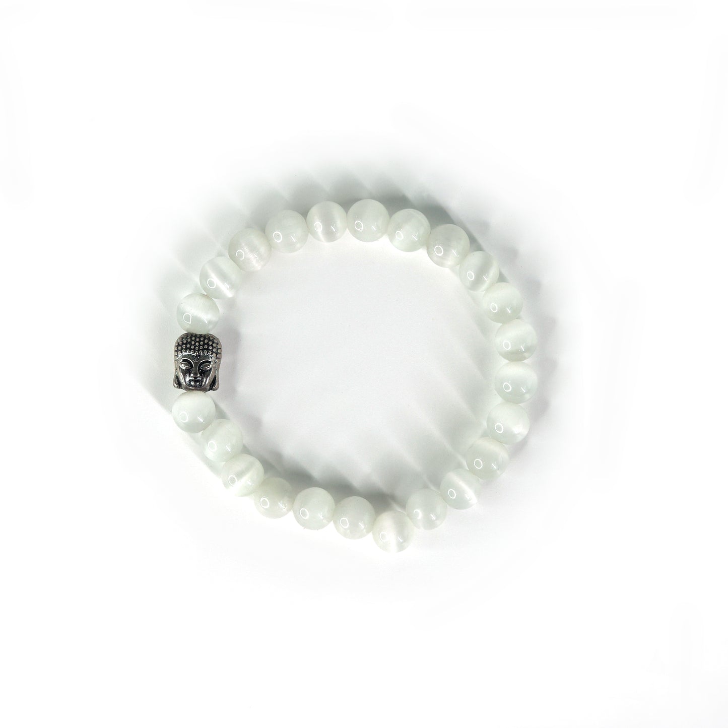 Selenite Beads Bracelet