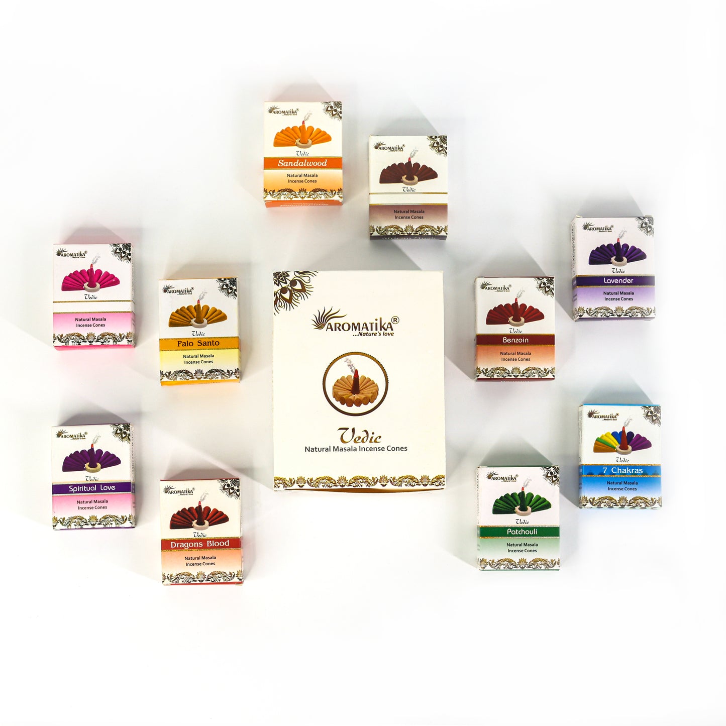 Vedic Assorted Incense Cones