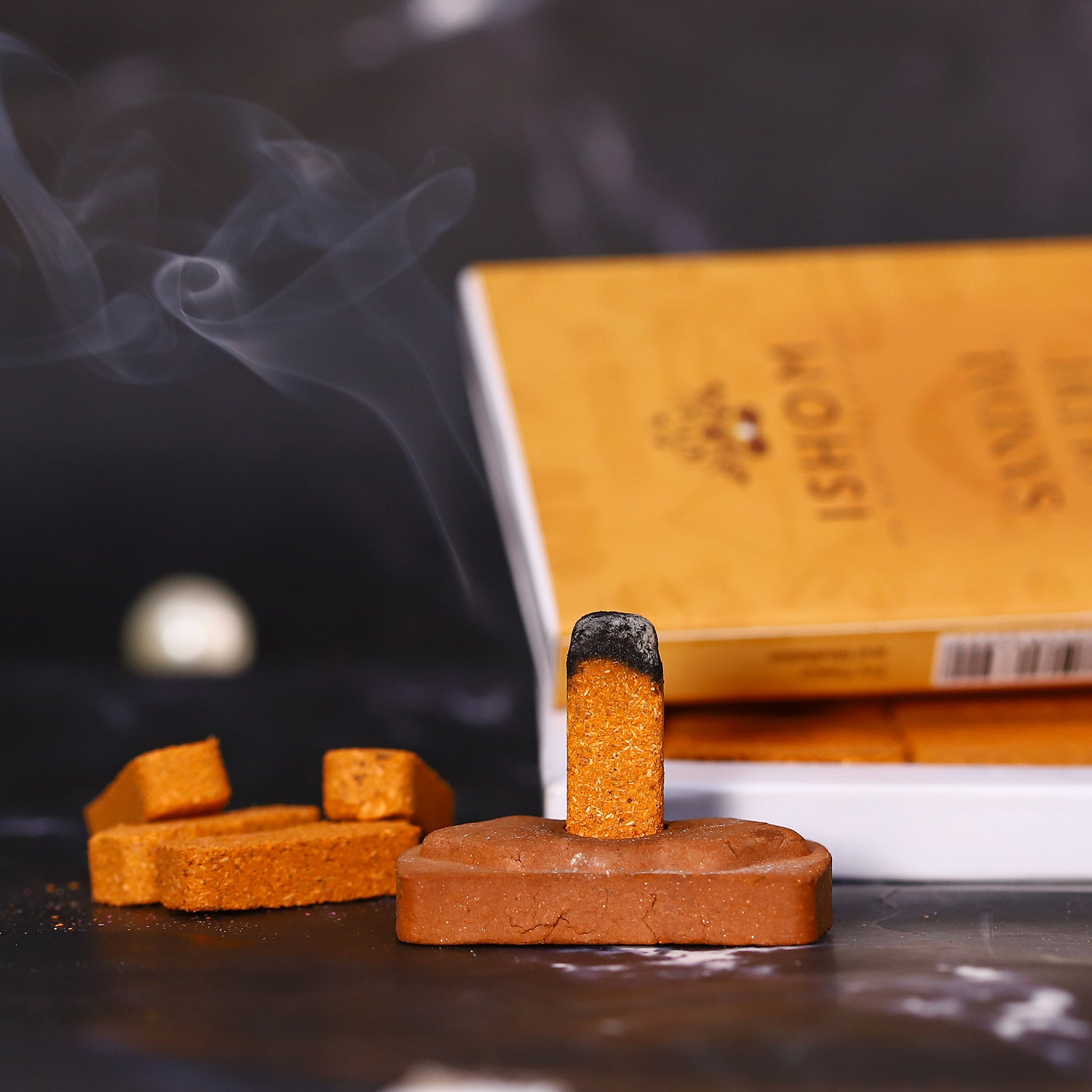 sandalwood incense bricks