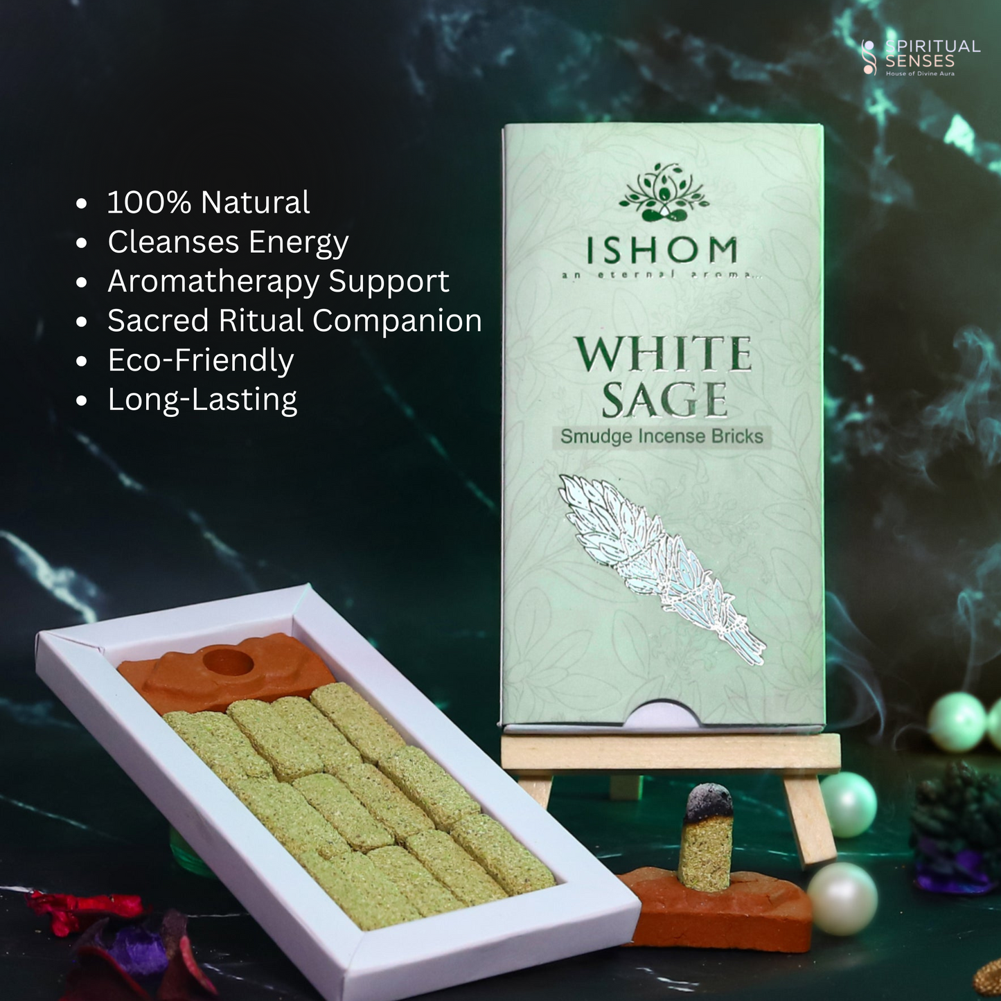 White Sage Incense Bricks