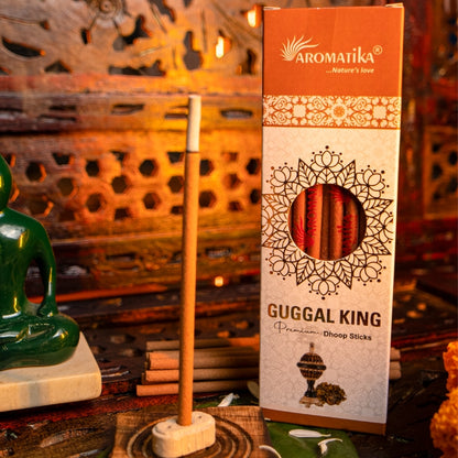 Combo of 3 Dhoop Sticks (Guggal, Sandal Musk, White Rose)