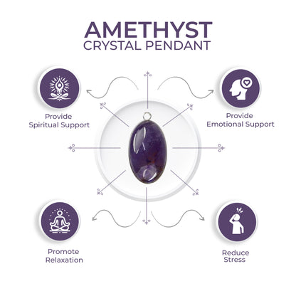 Amethyst Gemstone Pendant