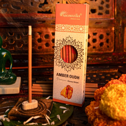 Combo of 3 Dhoop Sticks (Black Oudh, Amber Oudh, Nature’s Love)