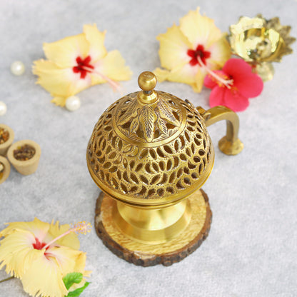 brass incense burner