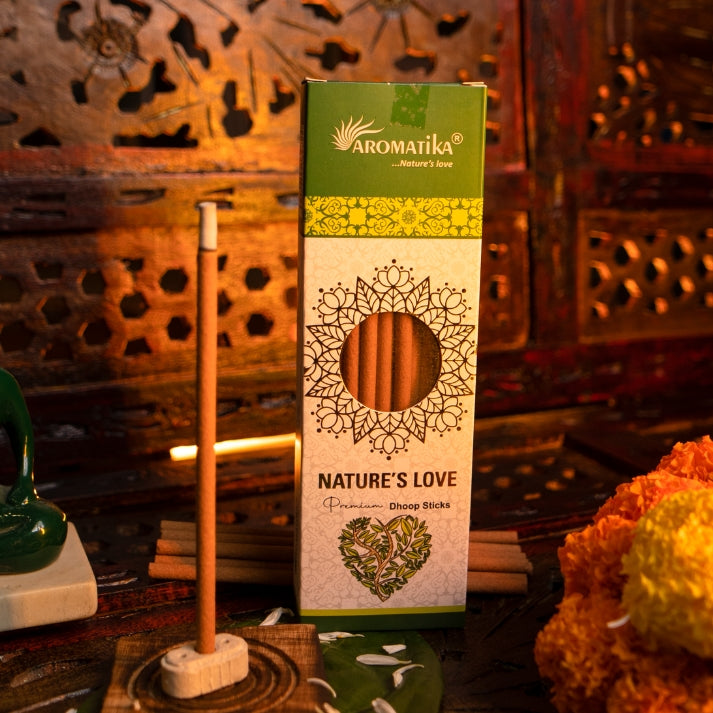 Combo of 3 Dhoop Sticks (Black Oudh, Amber Oudh, Nature’s Love)