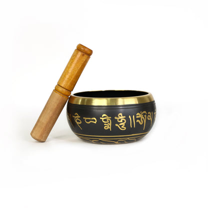 Black Tibetan Singing Bowl