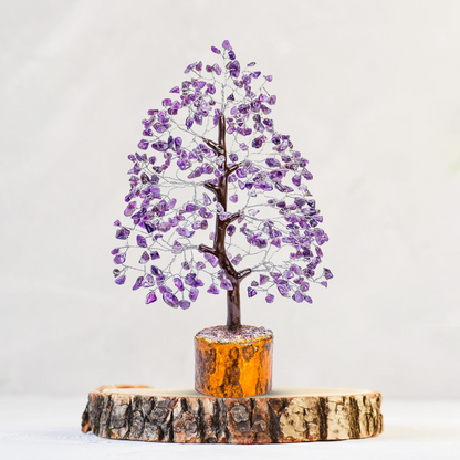 Amethyst Crystal Healing Gemstone Tree | For Growth