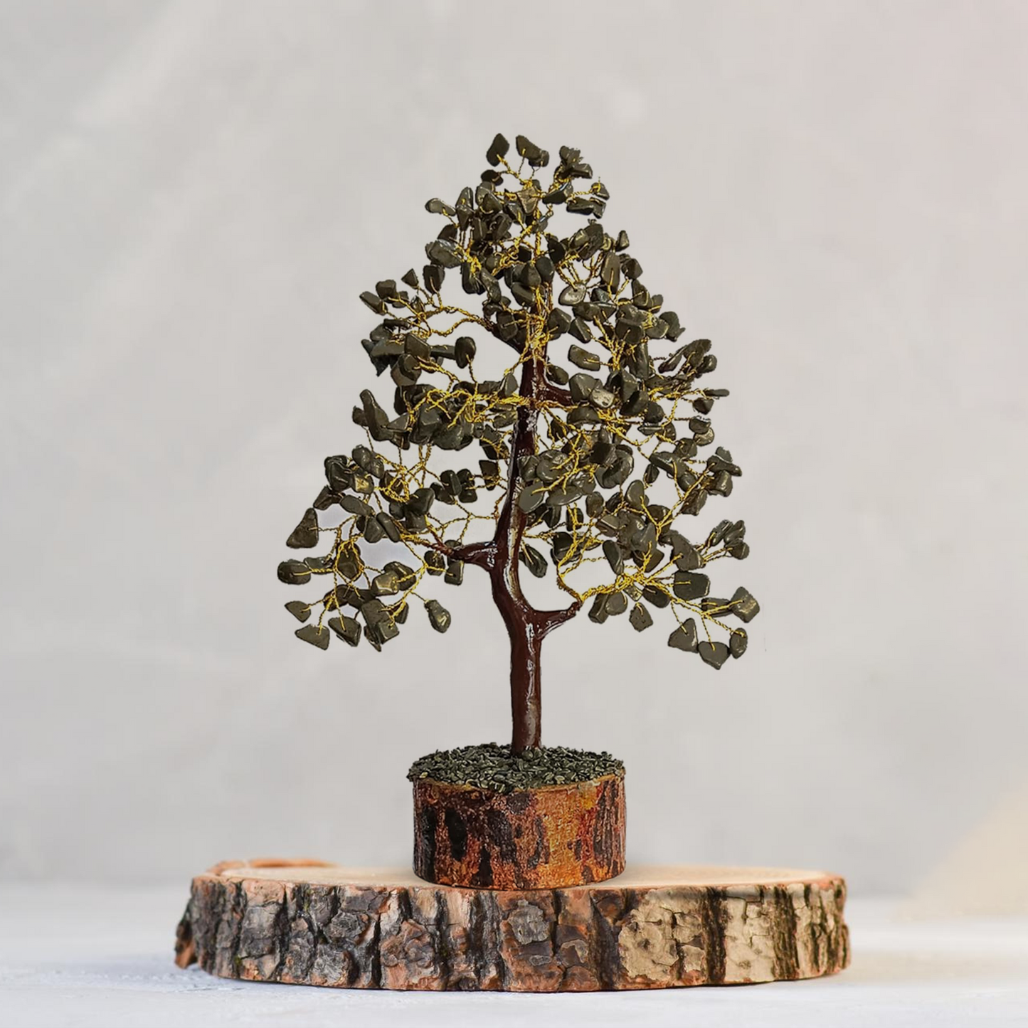 Pyrite Crystal Healing Gemstone Tree | For Wealth & Protection