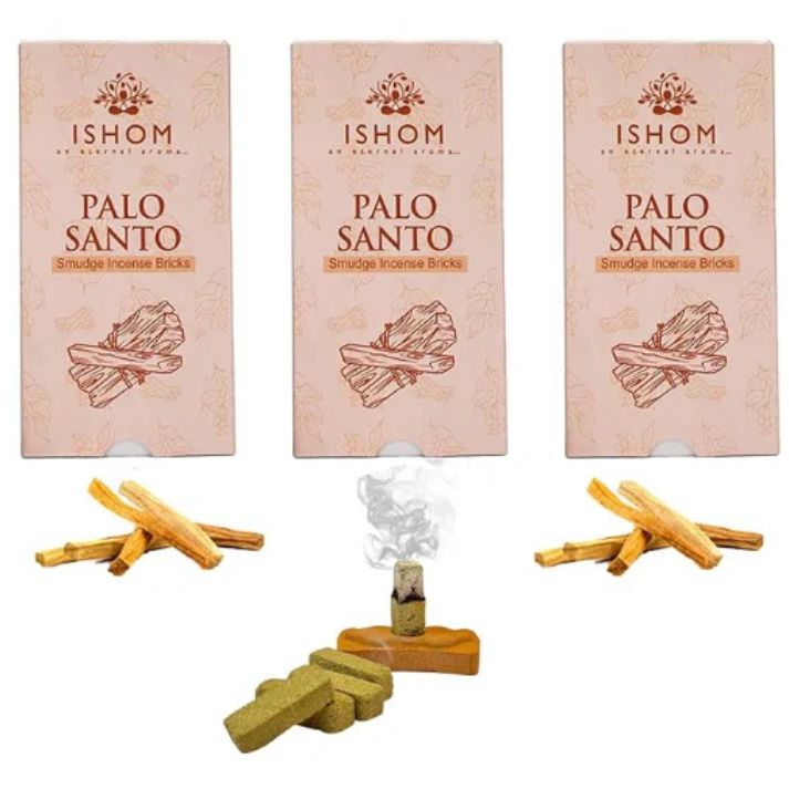 Palo Santo Incense Bricks (Pack of 3)
