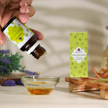 Lemongrass Essential Oil for Boosting Immunity & Reduce Stress | 100% Pure