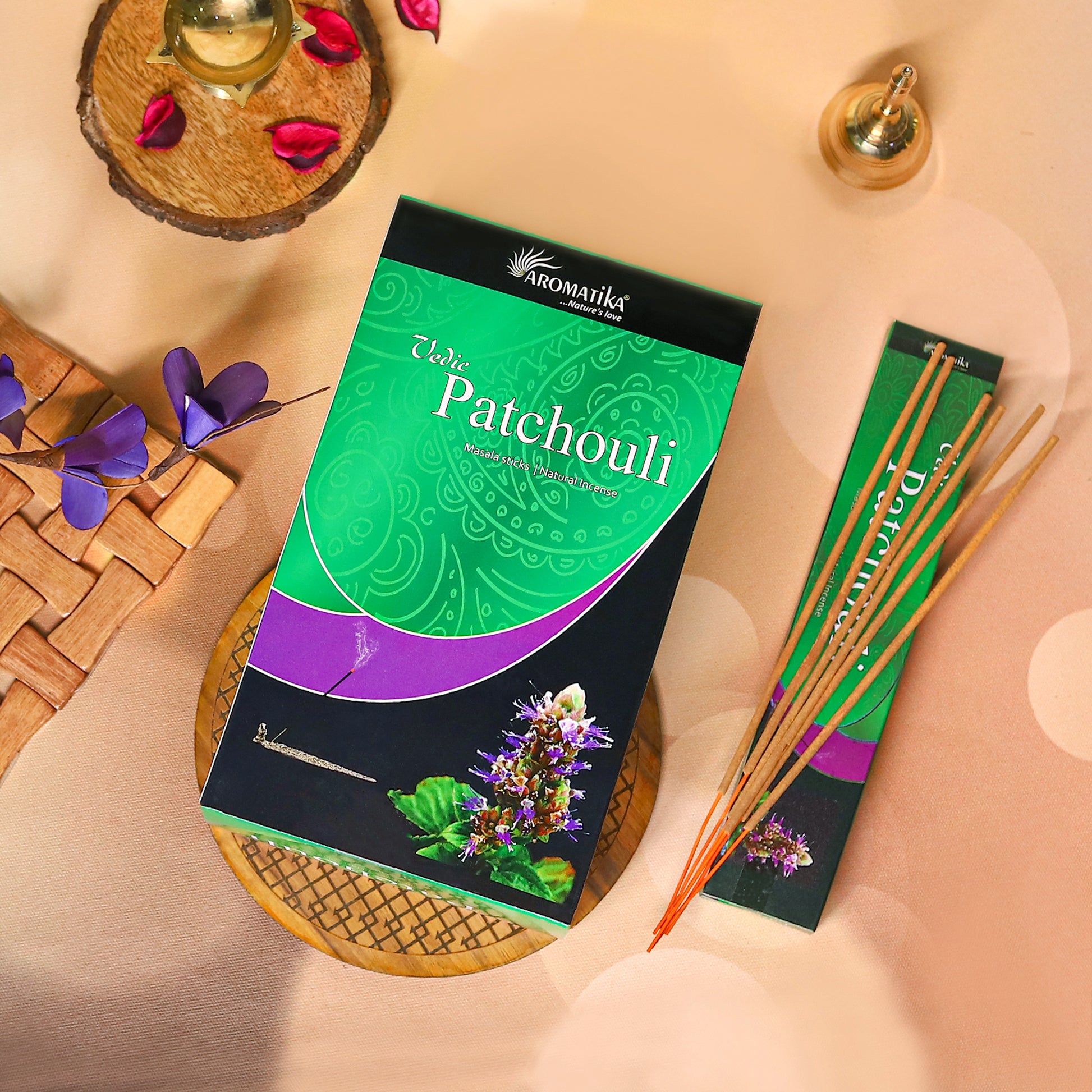 patchouli  15gm incense sticks natural agarbatti