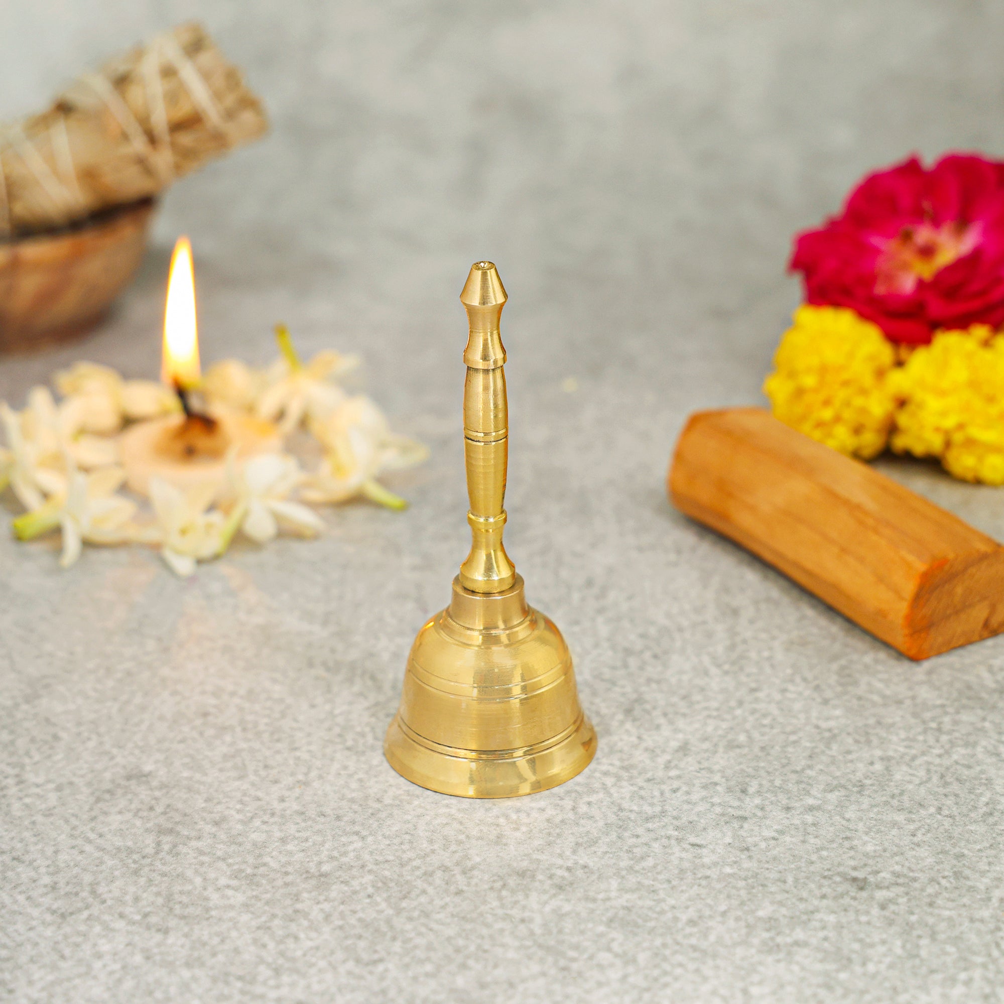 brass bell for pooja