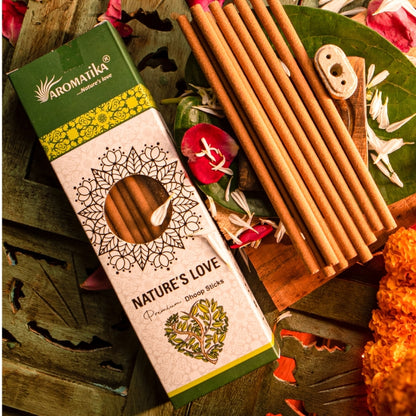 Combo of 3 Dhoop Sticks (Black Oudh, Amber Oudh, Nature’s Love)