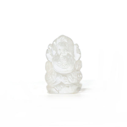 Clear Quartz Crystal Ganesh