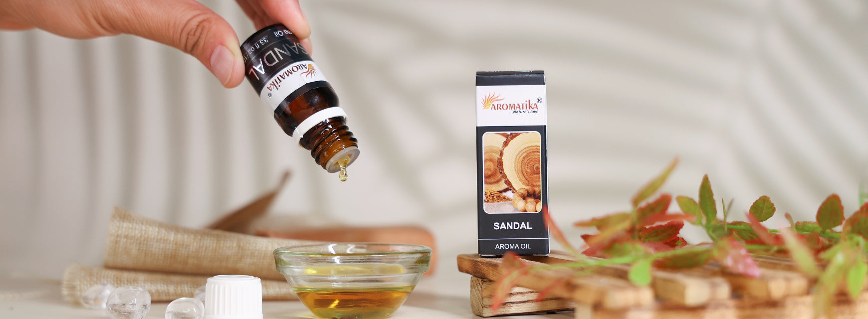 Sandal aroma oil