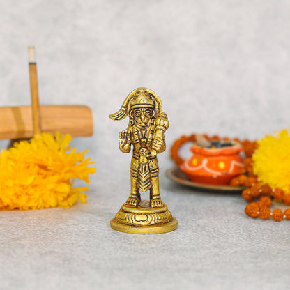 brass hanuman idol