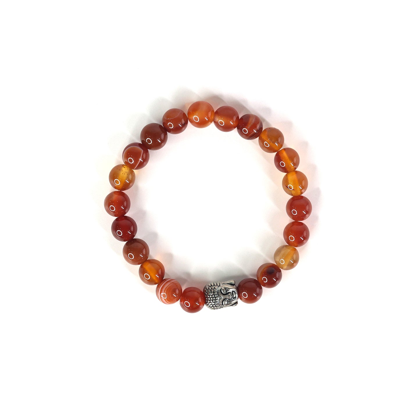 Carnelian Beads Bracelet