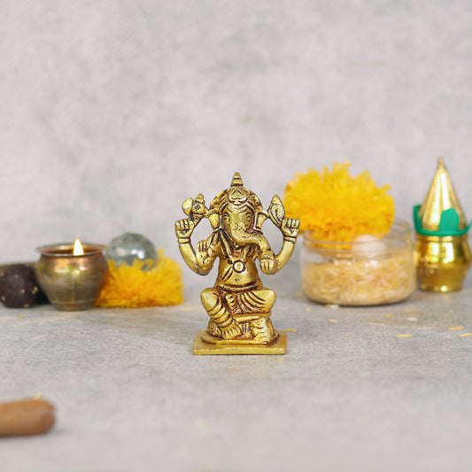 brass ganesha