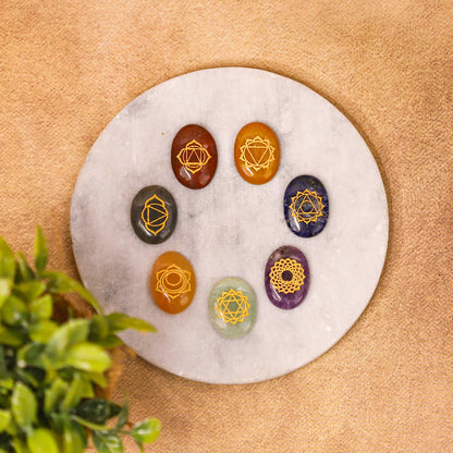 7 Chakra stone set