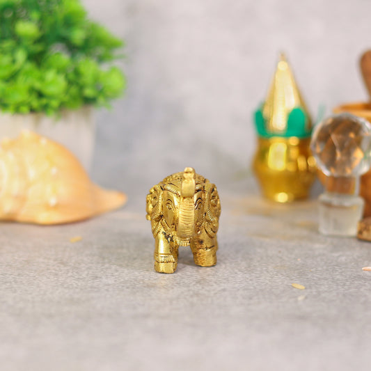 brass elephant statue 