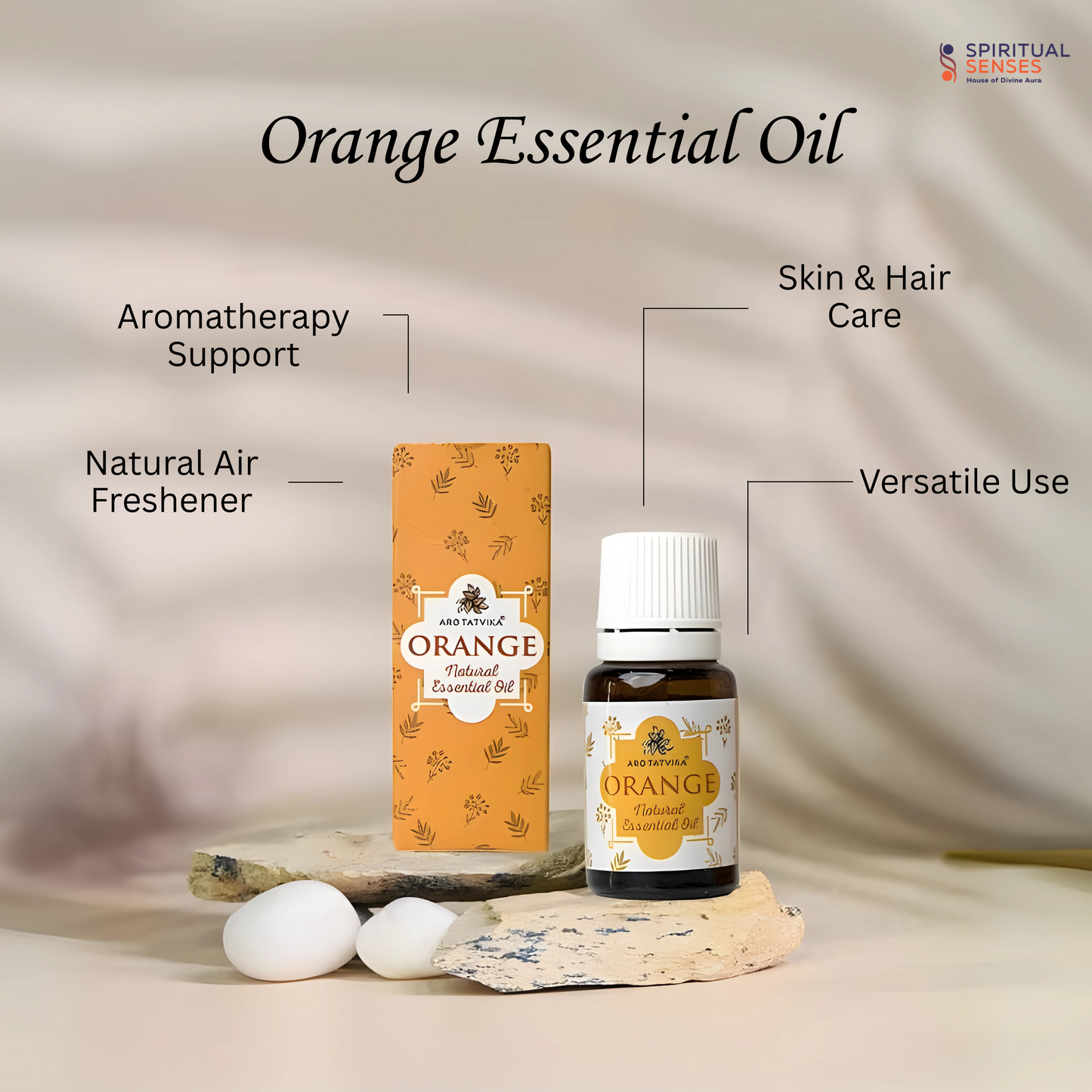 Orange Essential Oil for Anti Aging & Skin Brightening | 100% Pure