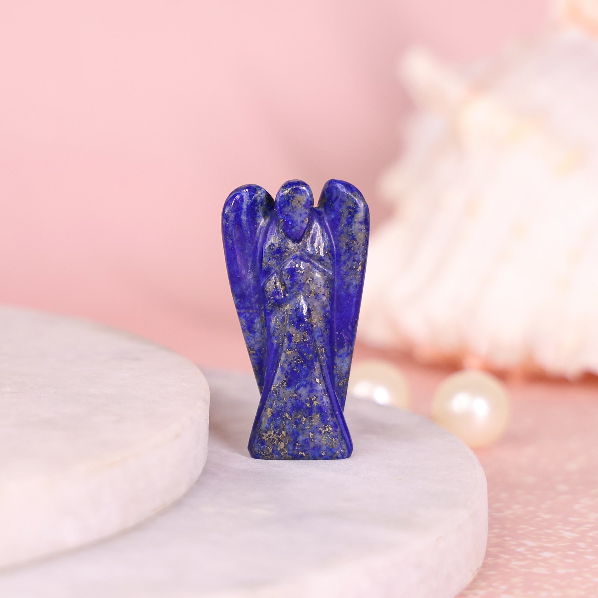 lapis lazuli stone angel