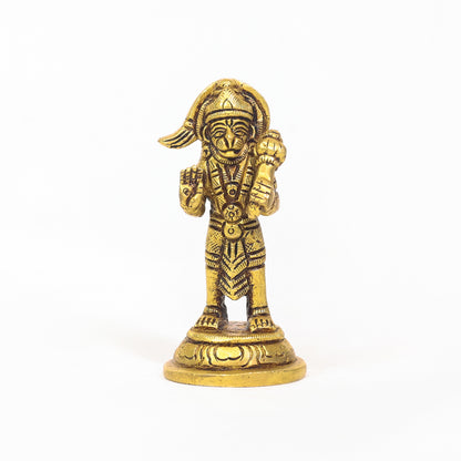 Brass Hanuman Statue