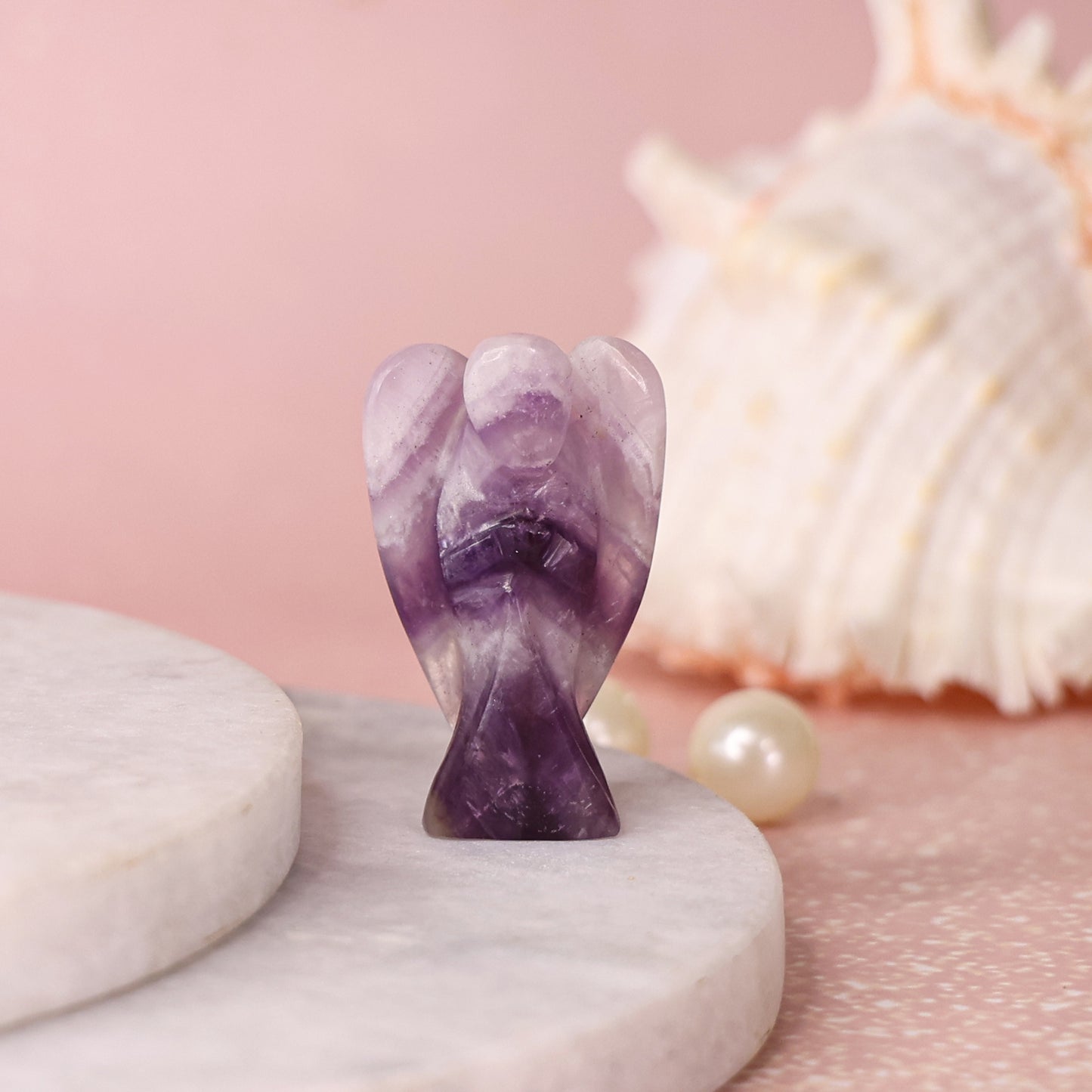 amethyst stone angel