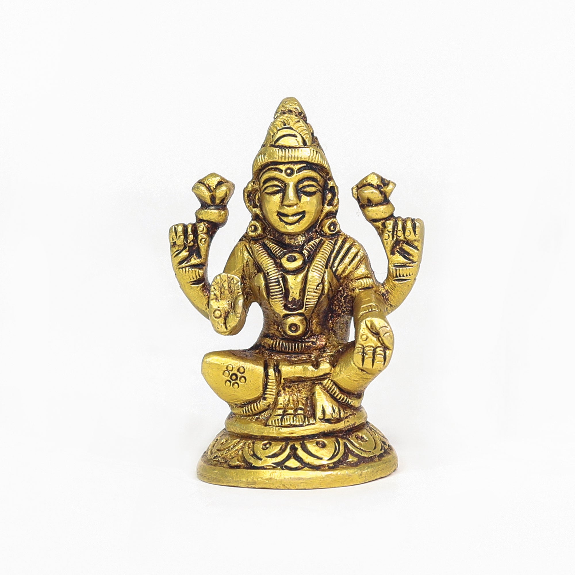 Brass Laxmi Statue