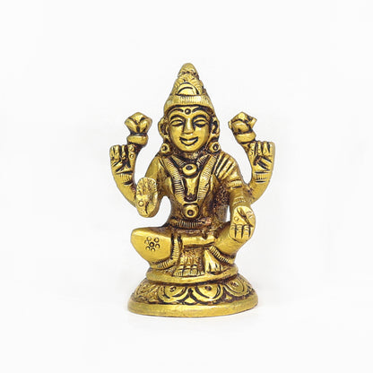 Brass Laxmi Statue