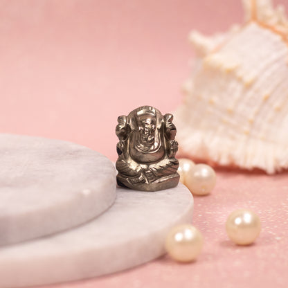 original pyrite Gemstone murti 