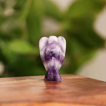 amethyst gemstone angel