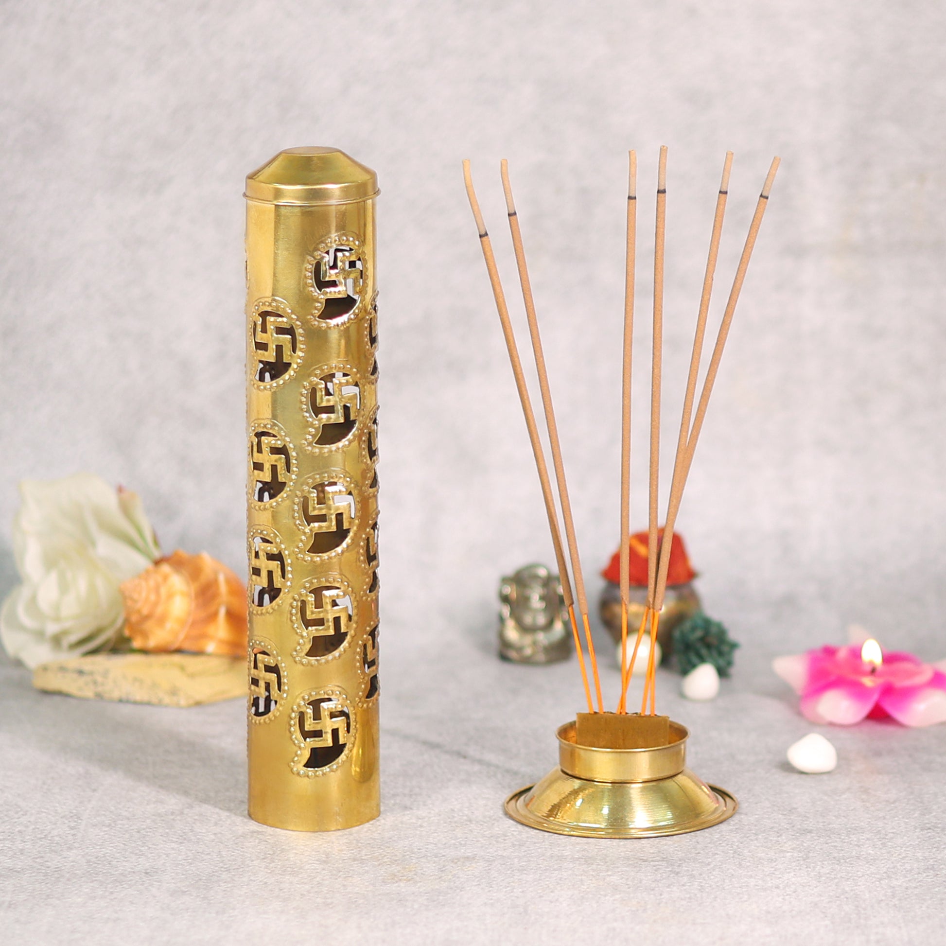 Brass incense holder