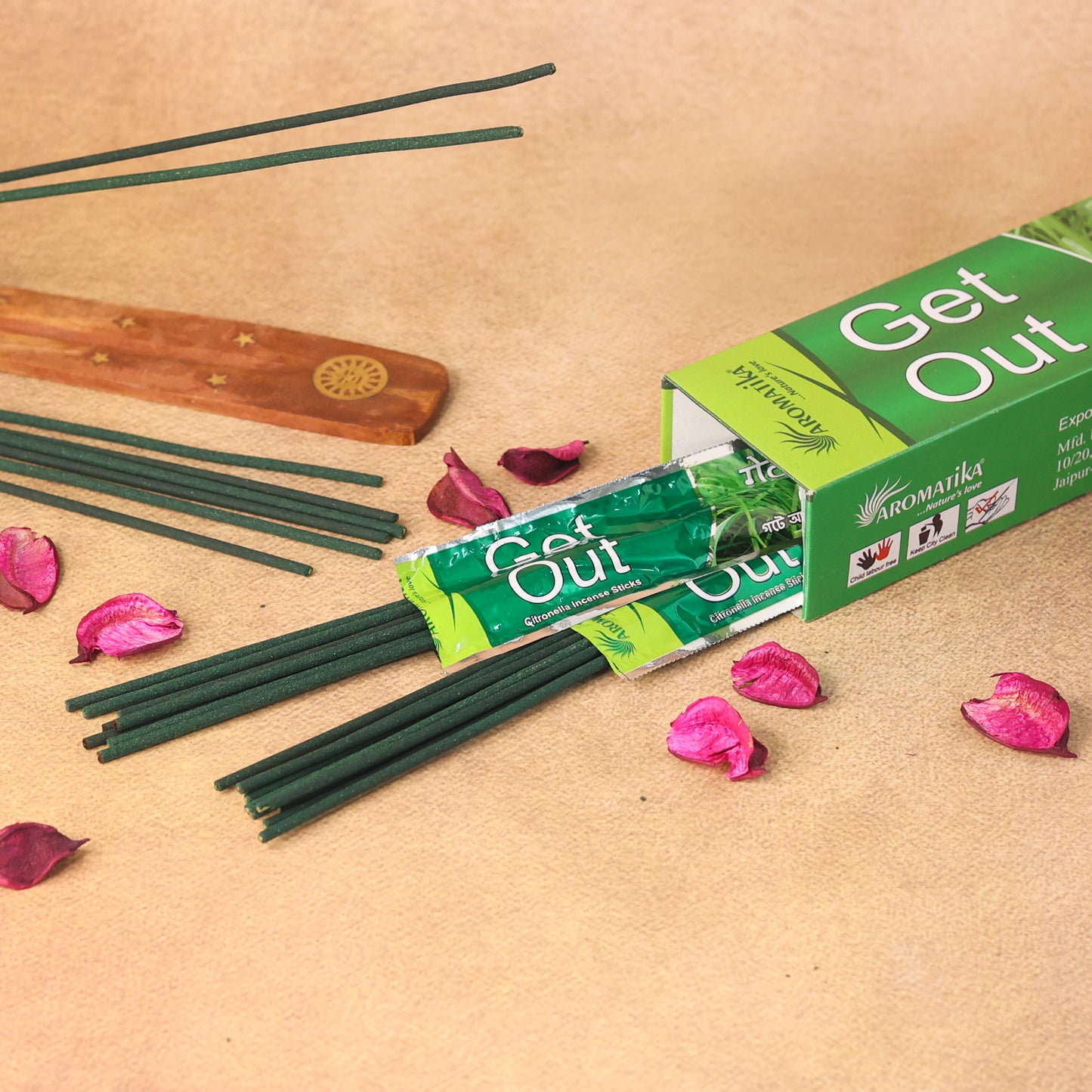 Get out natural incense sticks