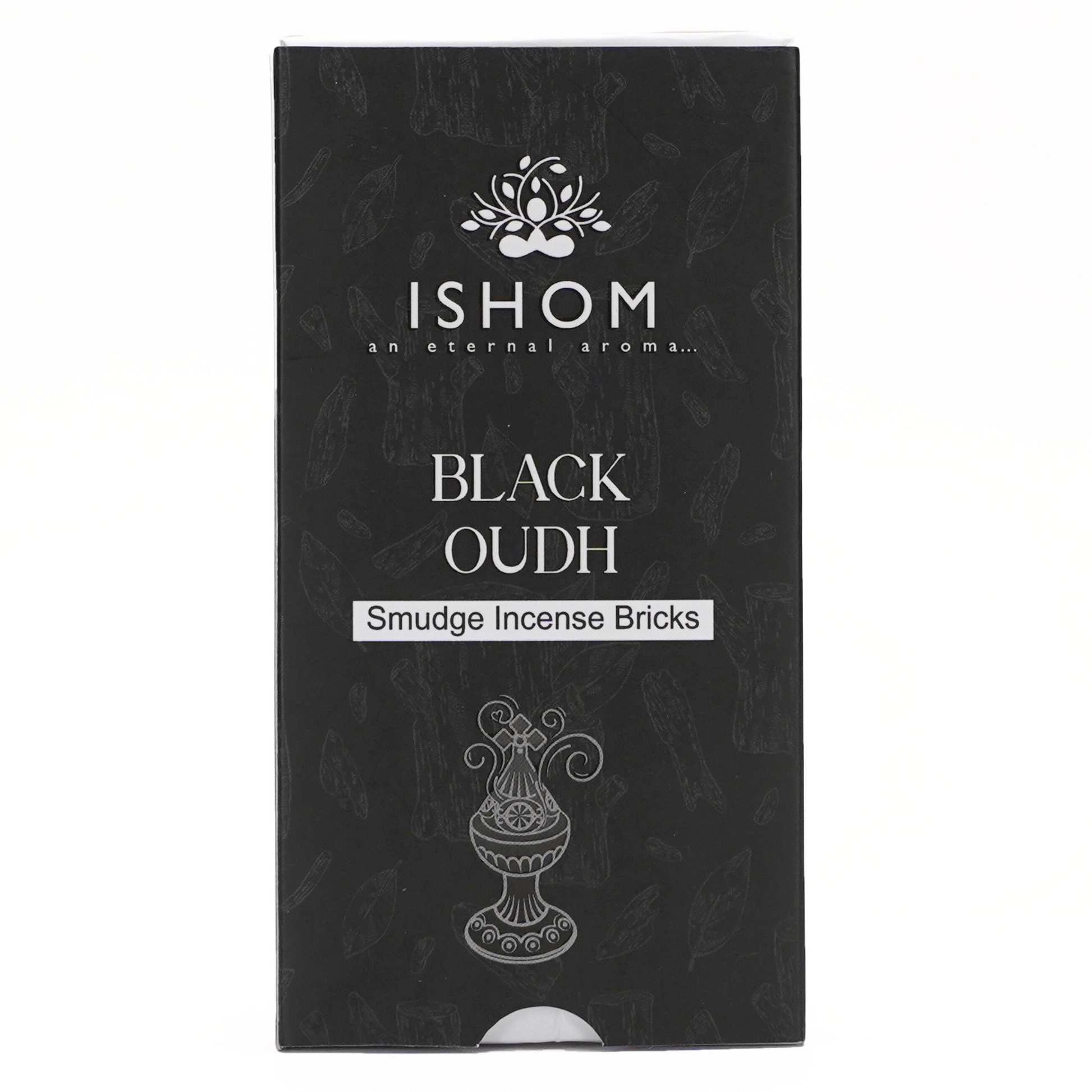 Black Oudh Incense Smudge Brick | Spiritual Senses