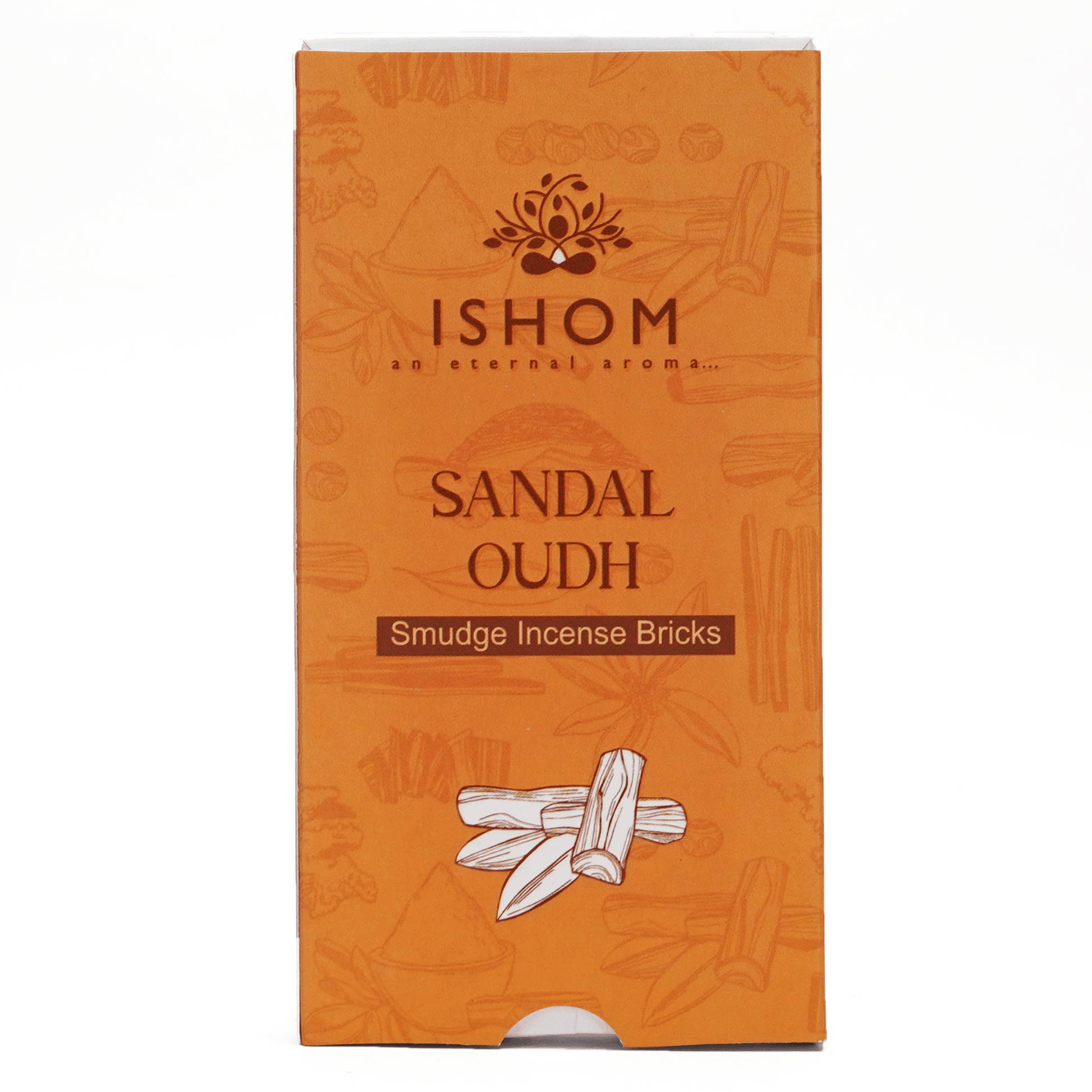 Incense Smudge Brick - Sandal Oudh | Spiritual Senses