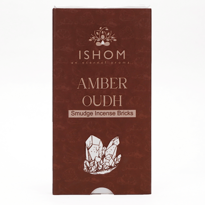 Amber Oudh Incense Smudge Brick | Spiritual Senses